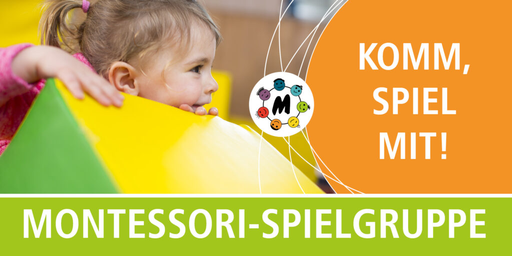 Flyer für MiniMontis Spielgruppe