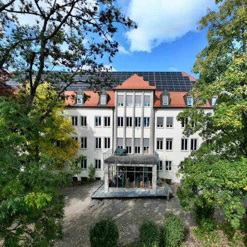 Montessori Schule Günzburg Drohnenaufnahme